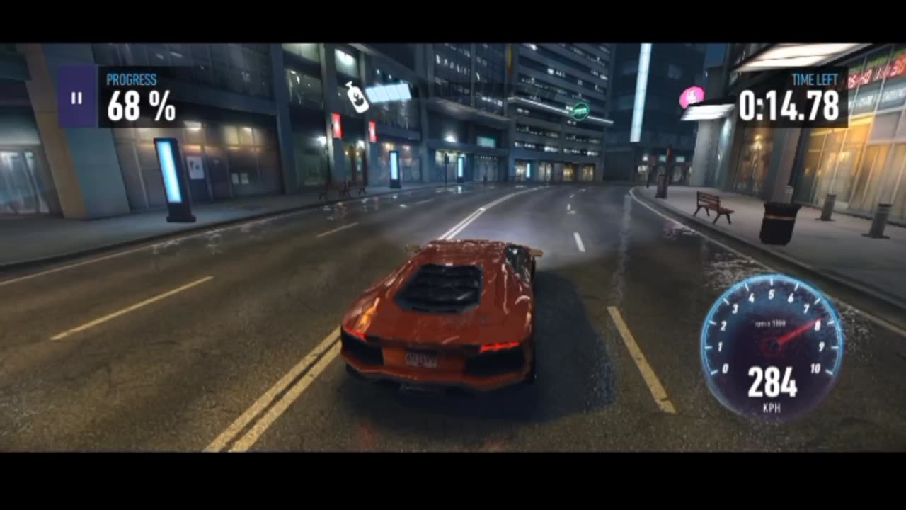 Time Race With Lamborghini: Need For Speed No Limits