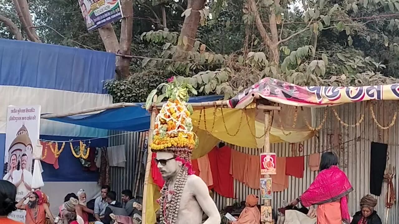 Nagasadhu kolkata babughat india,