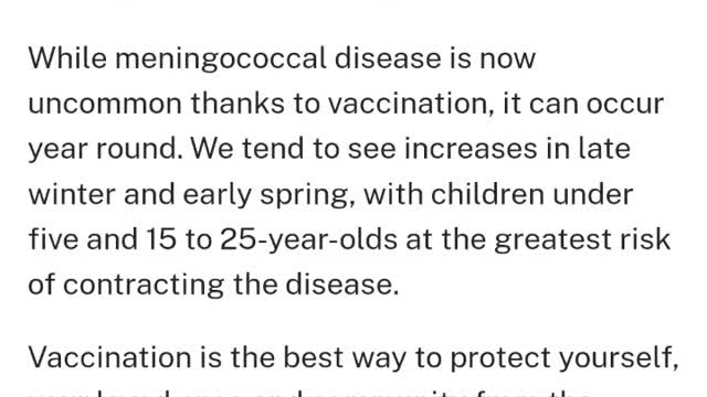 Meningococcal meningitis Outbreak In Toronto, Ontario, Canada: My Prediction From Last Week Comes True