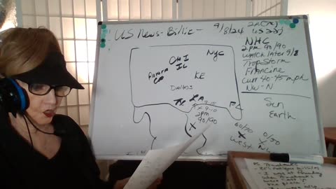 9824 2P(TX) TX/LA--STORM! BERYL=CAT 5! SPACE EVENT-OCT! SHT'R-KE! GANGS ACT'D! PRES T-DEBATE! US226
