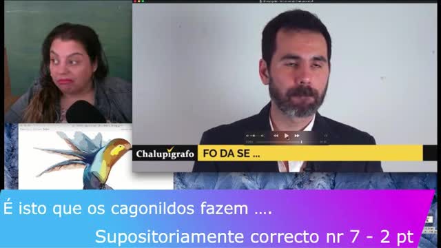 🍿 Supositoriamente Correcto nr 7 parte 2 é isto que os cagonildos fazem