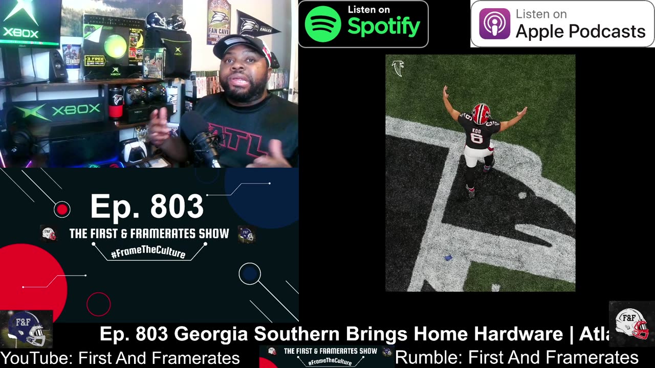 Ep. 803 Georgia Southern Brings Home Hardware | Atlanta Falcons Got It Done