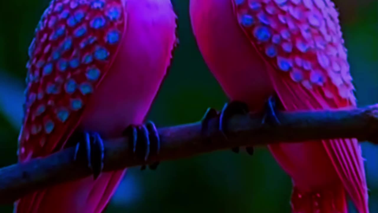 pink bird