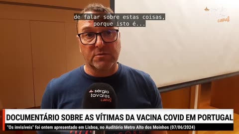 🇵🇹🎥​| Reportagem: Documentário "Os Invisíveis", sobre vítimas das vacinas covid em Portugal