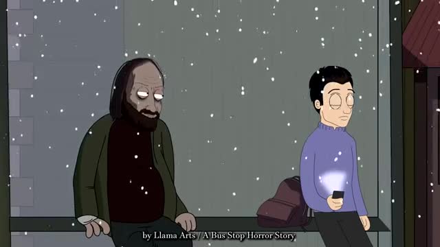 A Bus Stop Horror Story Animated