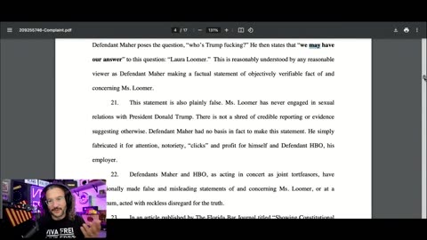 DEAD-END LAWSUIT? Laura Loomer SUING Bill Maher & HBO for DEFAMATION! Viva Frei Analysis