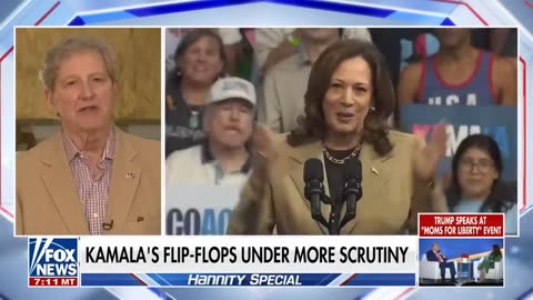 Sen. John Kennedy reacts to Kamala Harris interview