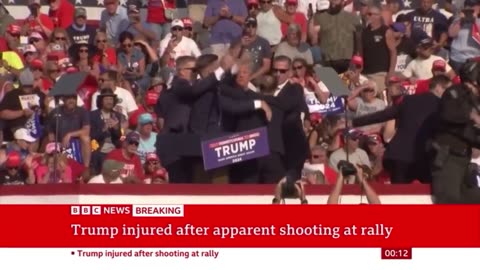 EYE WITNESS describes seeing man with rifle at President Trump rally