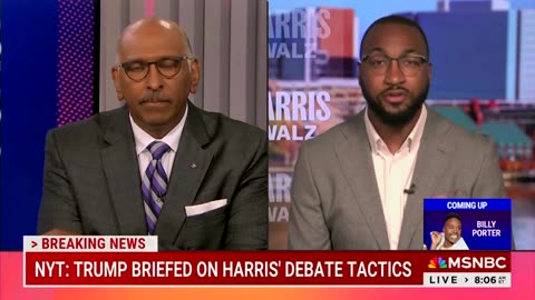 Harris intern Quentin Fulks is desperately attempting to lower debate expectations