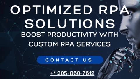 Boost productivity with RPA services