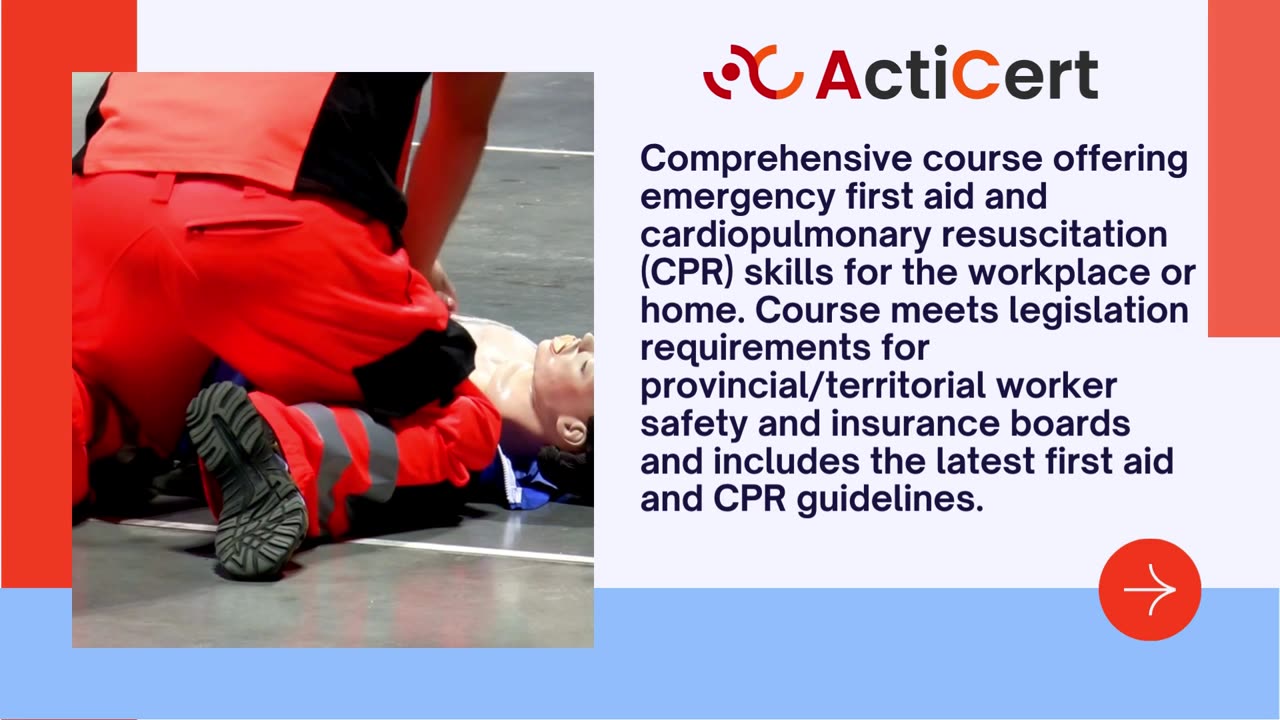 Emergency First Aid Blended (Levels A Or C)