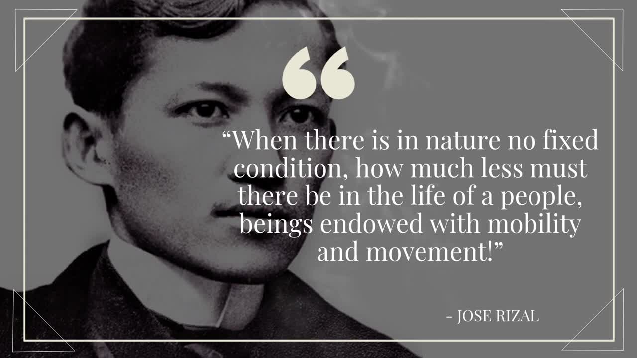 JOSE RIZAL BOLDEST QUOTES