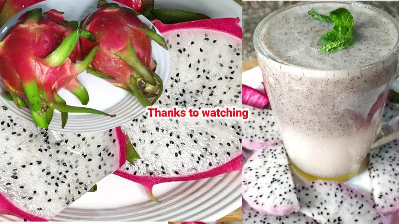 Dragon fruit juice