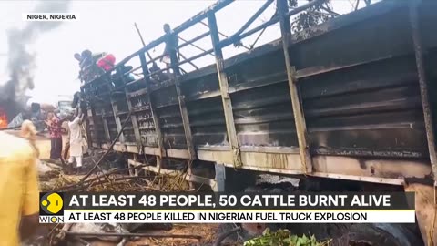At least 48 people killed in Nigerian fuel truck explosion | World News | Latest English News |WION