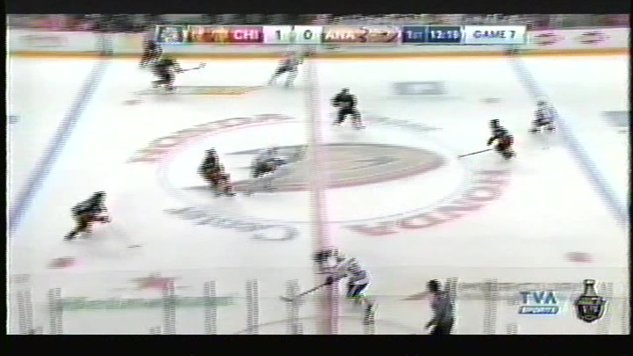 Le 7 ieme match de la Finale de L'ouest 2015 Hawks de Chicago vs Ducks Anaheim