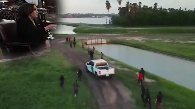 Illegal immigrants are flooding across the border.