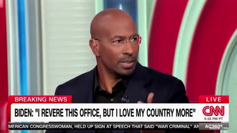 WATCH: CNN Commentator Choke Up, Gets Emotional Praising "Hero" Biden, "He Fell on His Sword"