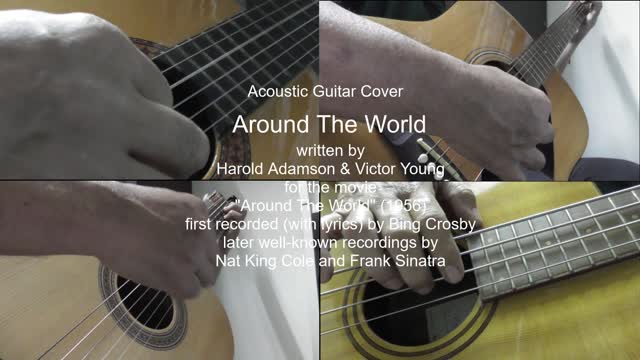 Guitar Learning Journey: Nat King Cole's "Around The World" instrumental (cover)