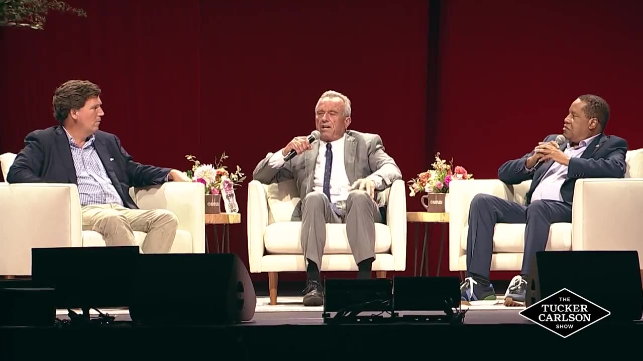 Tucker Carlson Live Tour in Milwaukee, WI - Larry Elder and Robert Kennedy Jr.