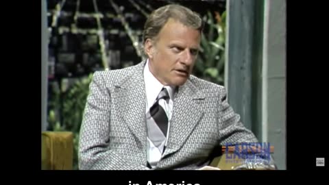 Johnny Carson Visit With Billy Graham