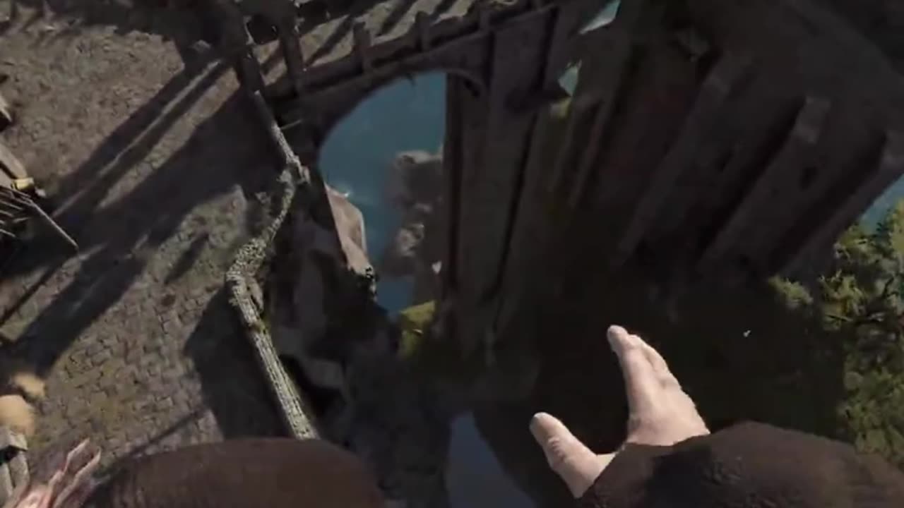 Man had 3 brain cells left at the end... - #bladeandsorcery #vr #gaming #bladeandsorcerymods
