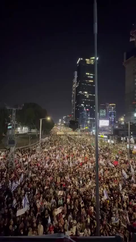 🚨🇮🇱 Tel Aviv Tonight