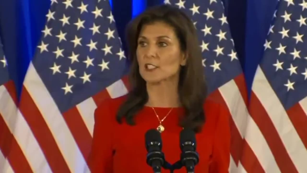 NIMRATA NIKKI RANDHAWA HALEY QUITS CAMPAIGN, CONGRATULATES TRUMP