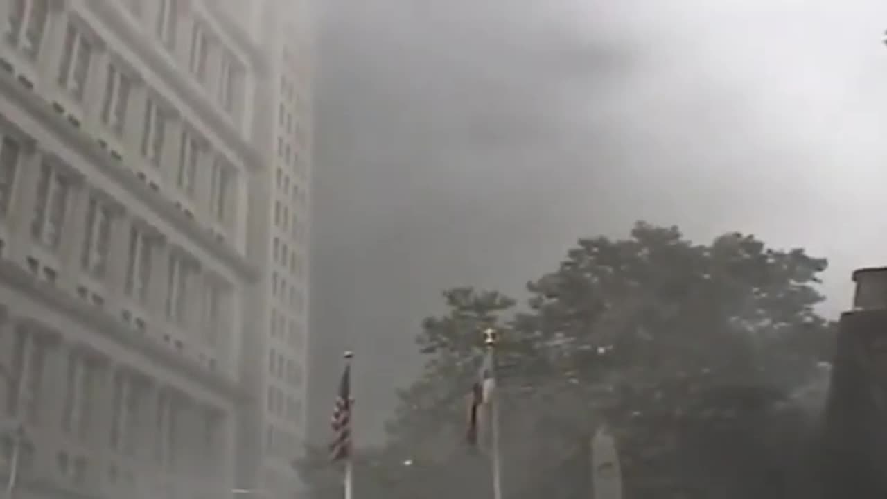 911 Audible Secondary Explosion After The Towers Have Collapsed - Loud And Clear