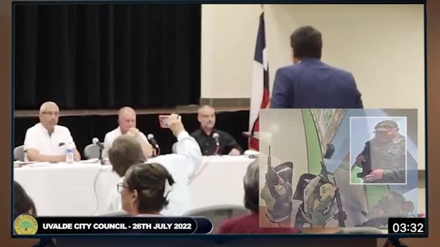 LFA SHORT CLIP: ALEX STEIN ABSOLUTELY TORCHES UVALDE, TX CITY COUNCIL!