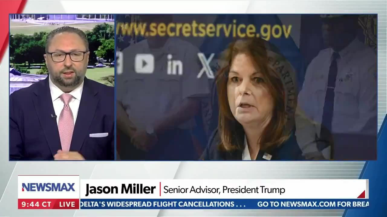 Trump senior advisor Jason Miller on the Resignation of SS Director Cheatle
