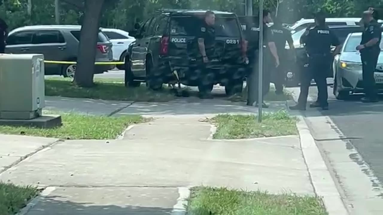 Heavy police presence at Palm Elementary School in Austin