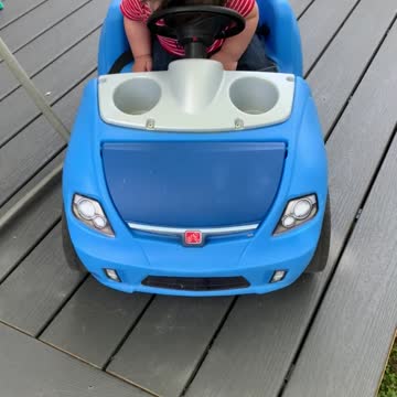 Baby Falls Asleep And Hits Horn With Head