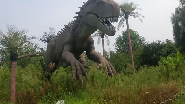 This dinosaur is so domineering