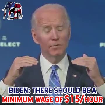 UNBELIEVABLE! Joe Biden Pushing for $15 National Minimum Wage 🤦‍♂️