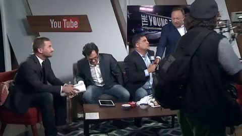 Alex Jones Crashes The Young Turks Live & Hilarious