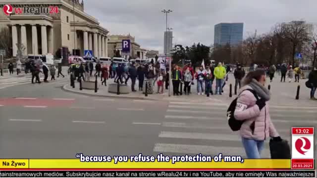 LIVE Interview During The 'March for Freedom' Protests! AmightyWind Ministry *Mirrored* Praise YAH