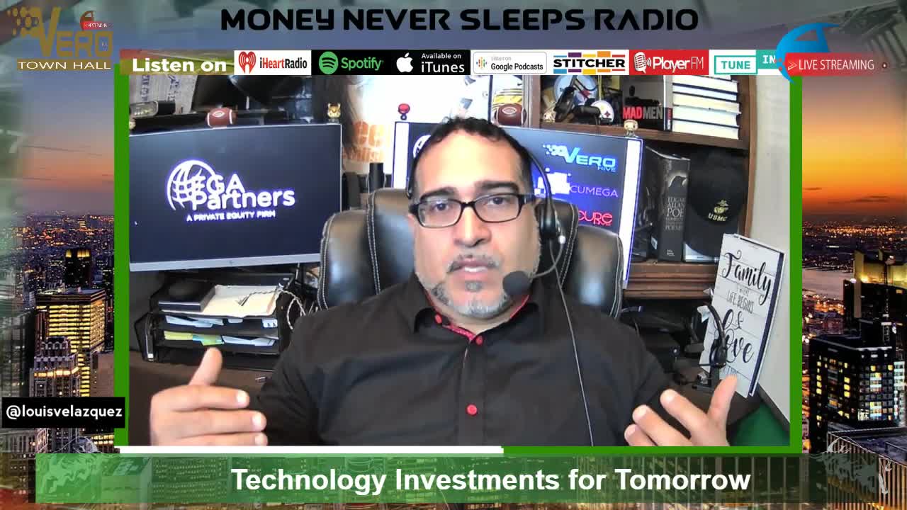 Money Never Sleeps Radio with Louis Velazquez, Feb 26, 2021