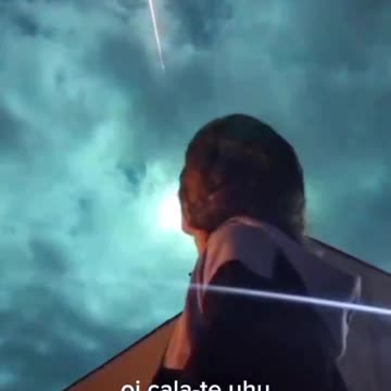 Girl captures epic view of the fireball streaking across the skies of Portugal.