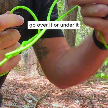 TAUT LINE HITCH - Simple and easy camping knots
