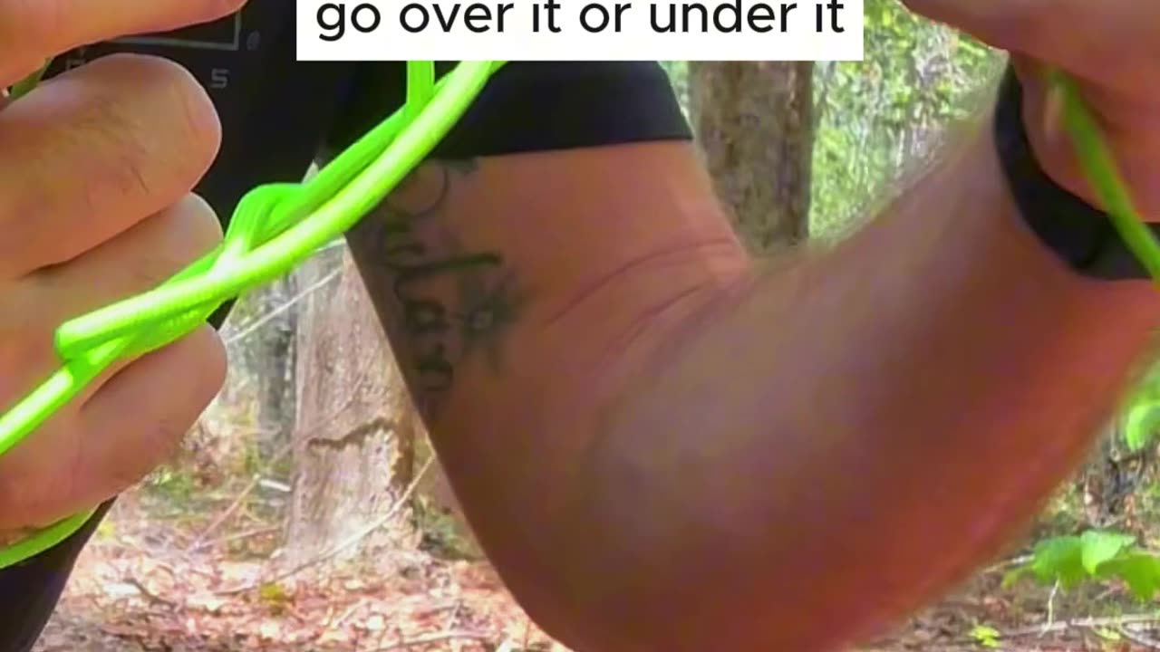 TAUT LINE HITCH - Simple and easy camping knots
