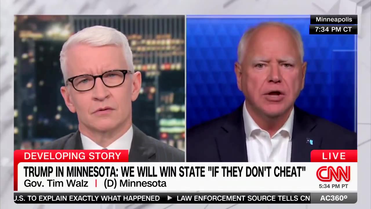 Walz is an open borders zealot