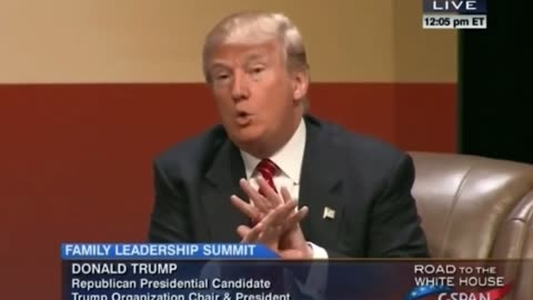 Trump ask God forgive?