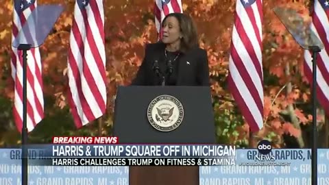 Harris, Trump campaign in Michigan Friday