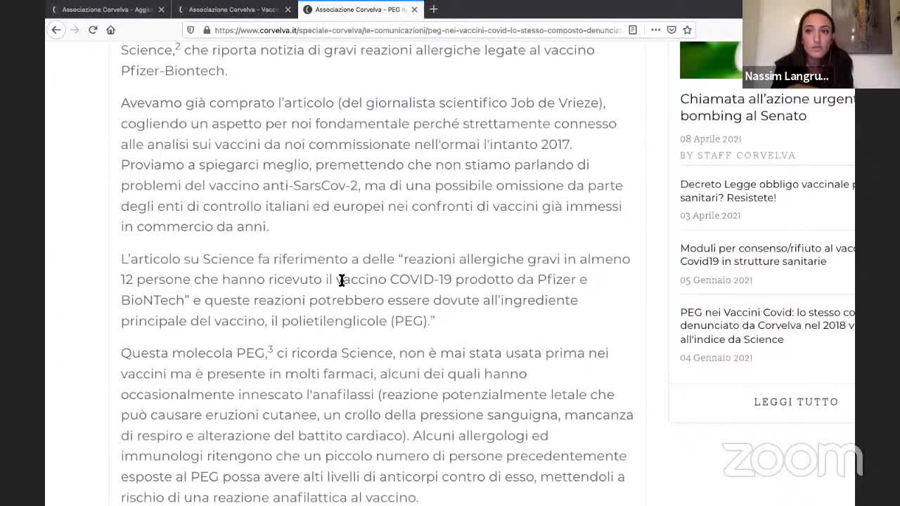 Analisi dei vaccini: facciamo il punto con Corvelva