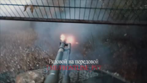 How Russians Clear Ukranian Trenches