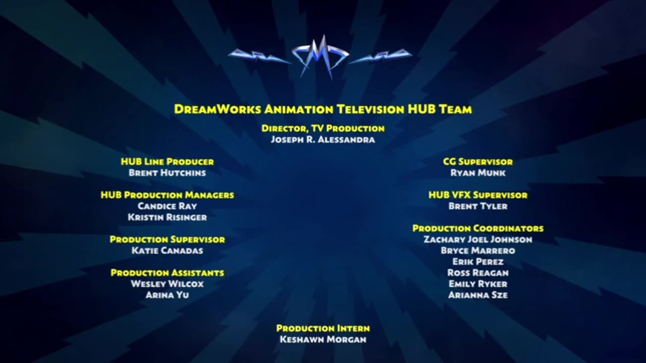 Megamind Rules! end credits (episode 5 variant)