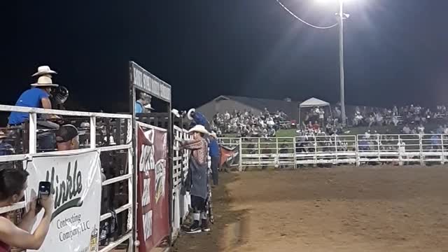 Tyler's first rodeo