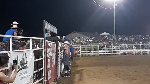 Tyler's first rodeo