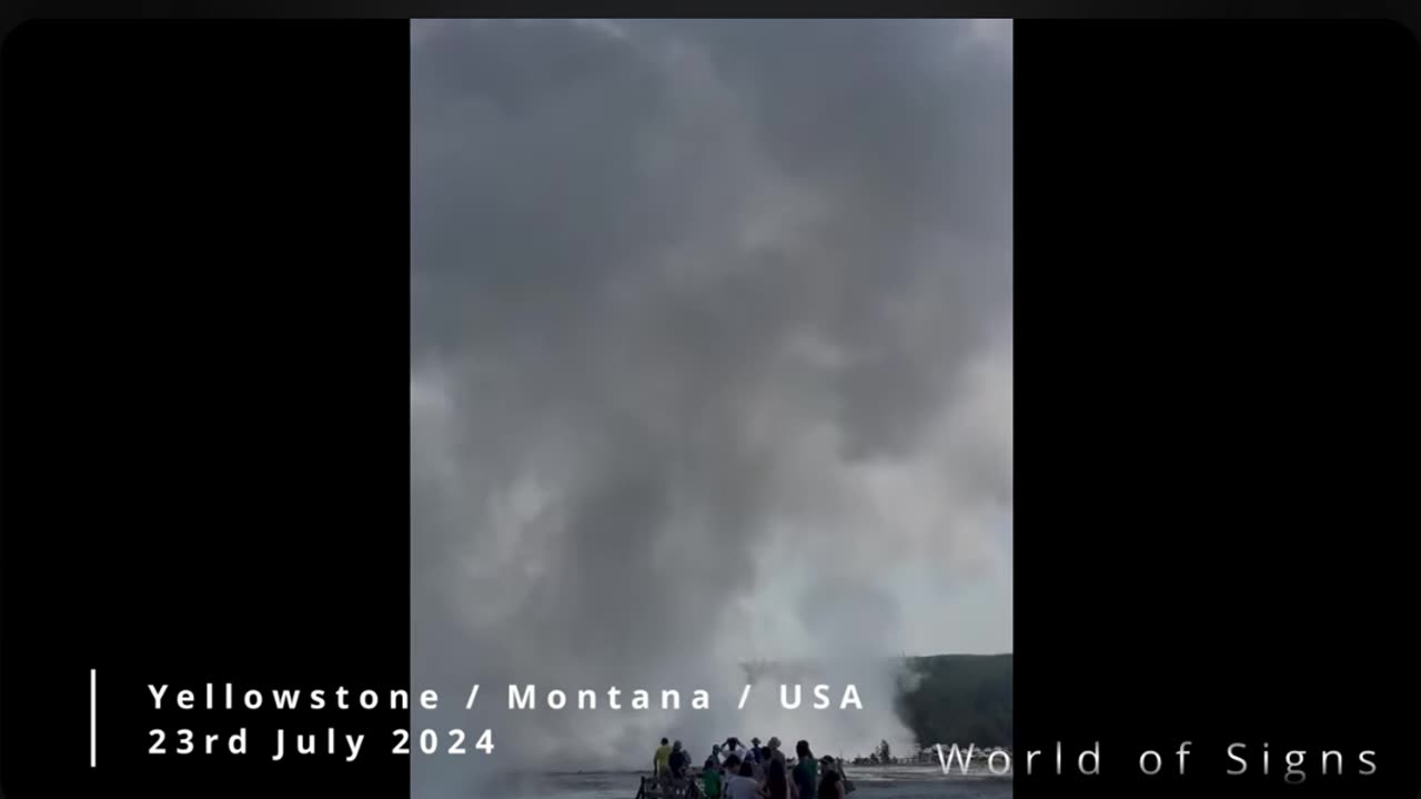 Biscuit Basin Yellowstone hydrothermal explosion +