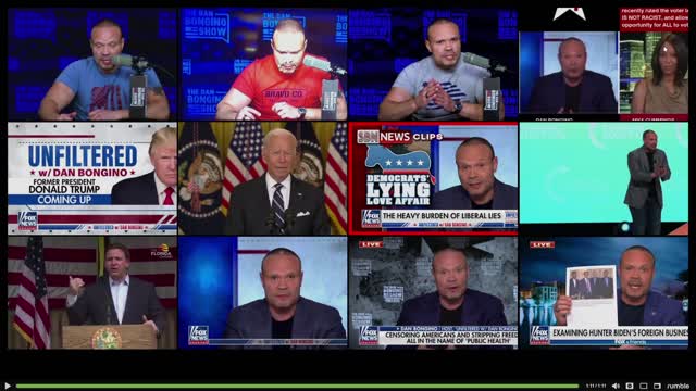 BONGINO TAKES A STAND with other hosts fired over Vaccine: It's me or your mandate!